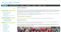 Desktop Screenshot of 3konthegreen.com